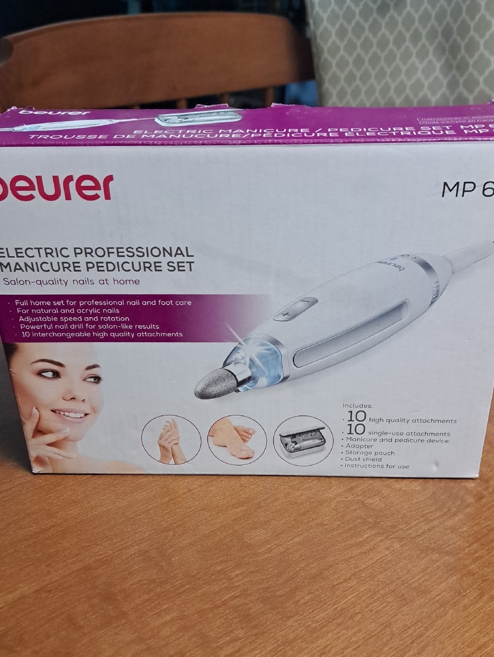 Electric Professional Manicure Pedicure Set - White
